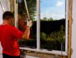 Glass emergency glazier