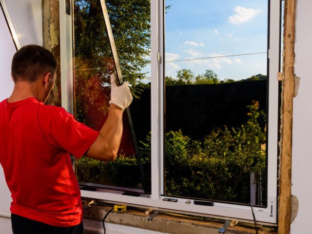 Glass emergency glazier